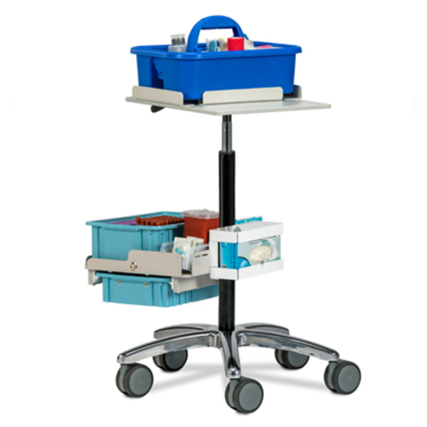 Clinton 67031 Store & Go Phlebotomy Cart 67031